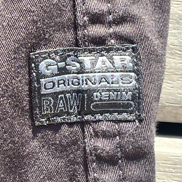 G-Star Raw; Men's Black; Regular/Tapered 3D Cargo Pants; Many Pockets; 33/34 - Picture 8 of 11